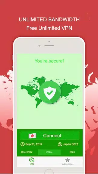 Unlimited Free VPN Network Virtual Private Network Screenshot3