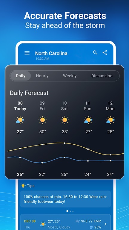 1Weather: Forecast & Radar Mod Screenshot2