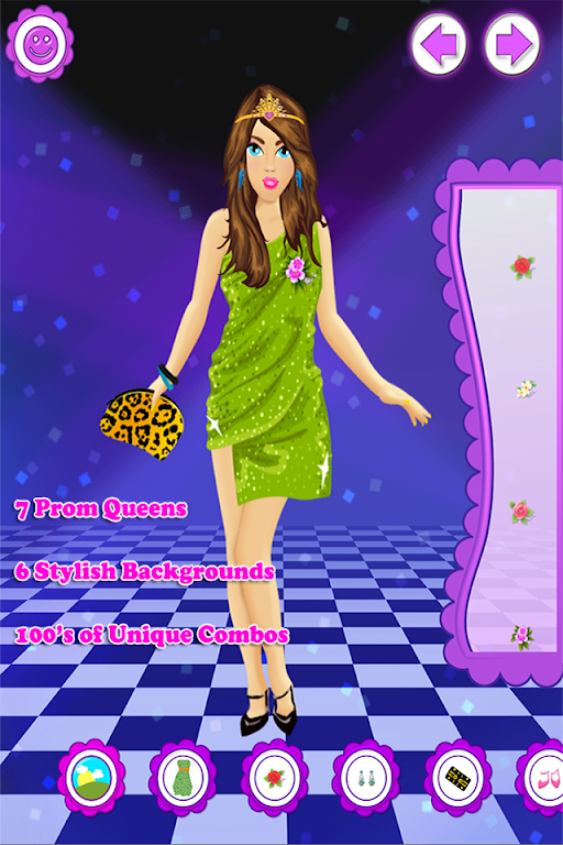 Prom Salon Dress Up Girl - Fas Screenshot1