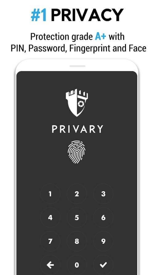 PRIVARY Secure Photo Vault Mod Screenshot1