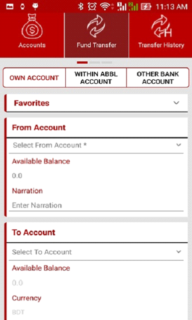 AB Direct Internet Banking Screenshot2