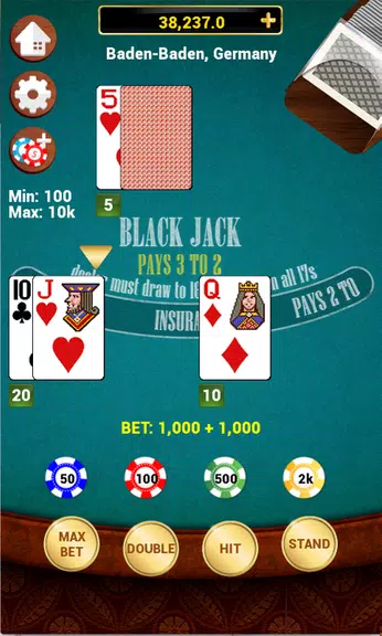 Blackjack 21 - Classic Screenshot4