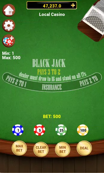 Blackjack 21 - Classic Screenshot1