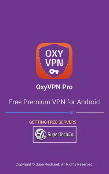 OxyVPN Super Free Unlimited VPN Screenshot1