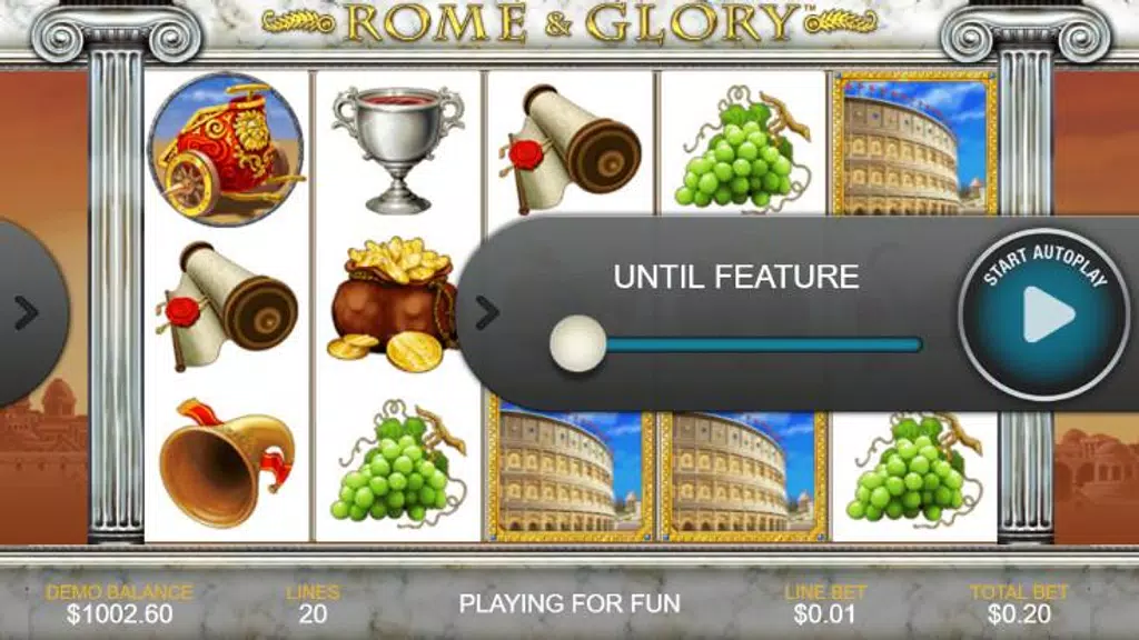 Free Casino Slot Game - Rome And Glory Screenshot2