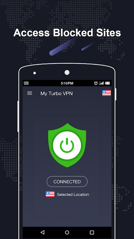 My Turbo VPN Master - Free VPN Proxy Screenshot1