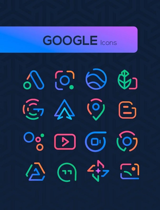 Linebit Icon Pack Mod Screenshot1