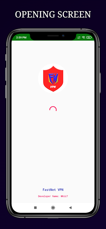 FastNet VPN : Secure VPN Proxy Screenshot1