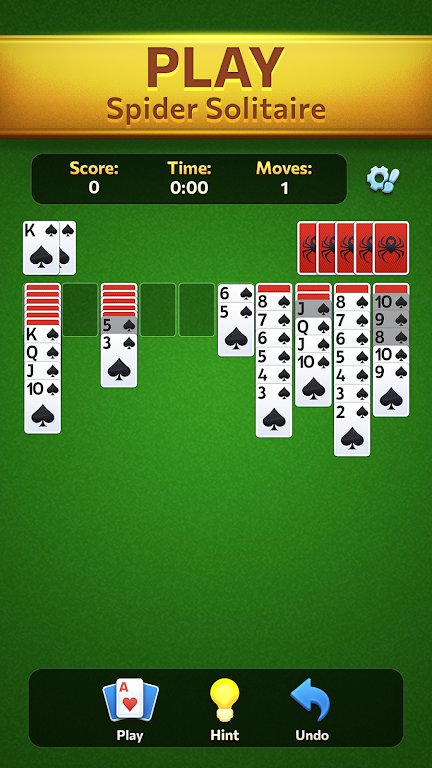 Spider Solitaire Daily Break Screenshot2