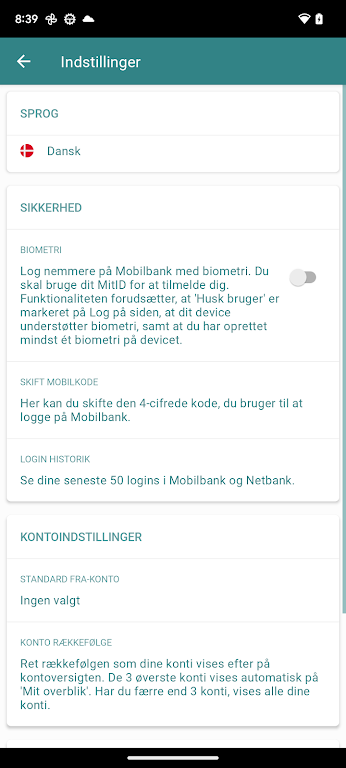 Fynske Bank Screenshot4