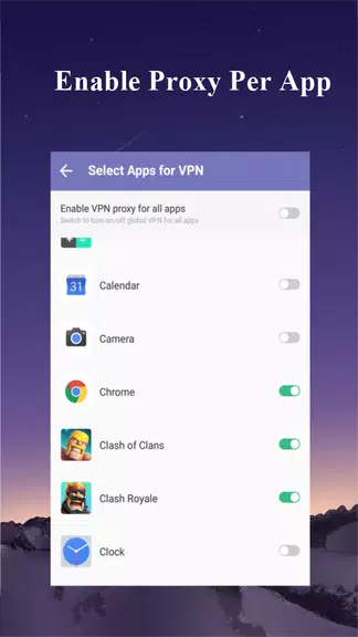 Nova VPN -  Free, no block & lightning speed Screenshot3