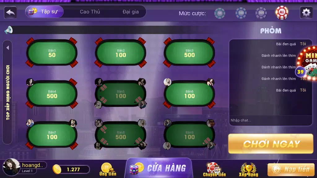 Ngon.Club – Game Bài Đổi Thưởng Mới Nhất 2018 Screenshot3