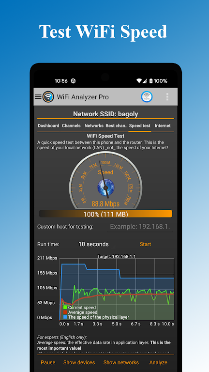 WiFi Analyzer Pro Mod Screenshot2