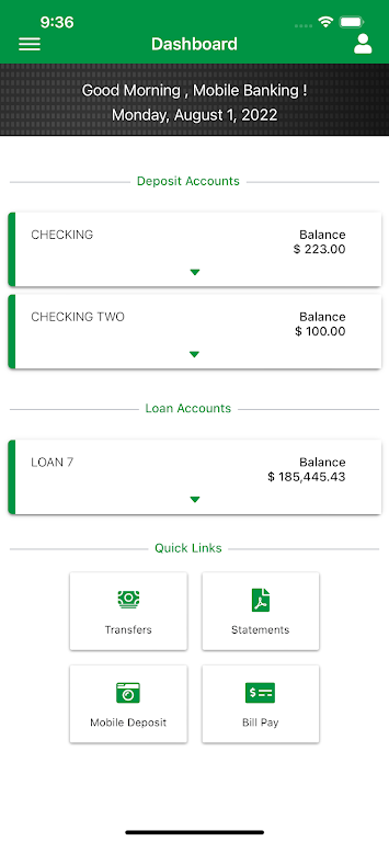 EZ Mobile Banking Screenshot3