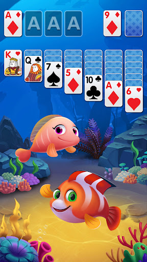 Solitaire Fish Klondike Card Screenshot3