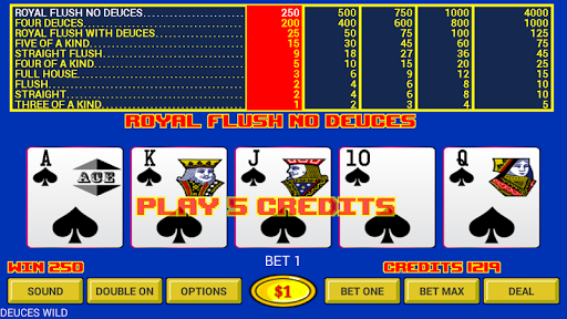 Deuces Wild - Video Poker Screenshot3