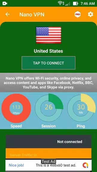 Nano VPN: Ultimate Free Unbloc Screenshot3