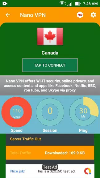 Nano VPN: Ultimate Free Unbloc Screenshot4