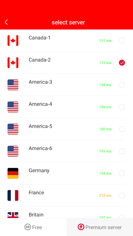 Canada VPN - Use CA IP Screenshot2