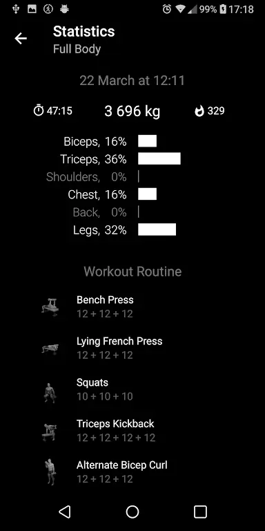 Dumbbell Home Workout Mod Screenshot3