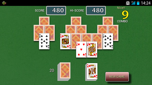 Tri Peaks Solitaire Screenshot3