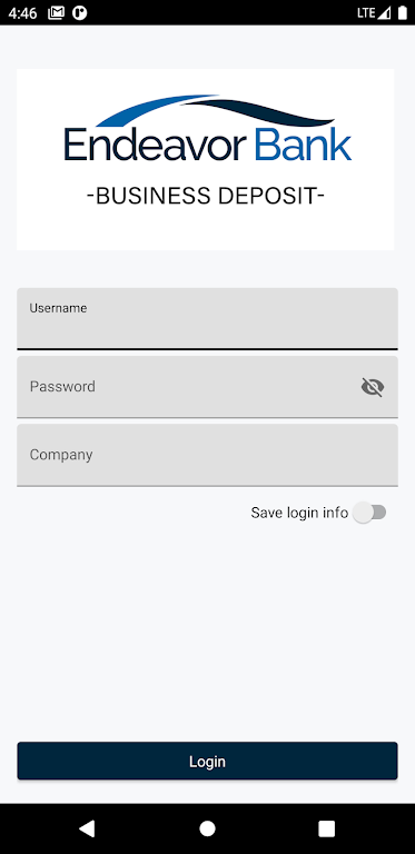 Endeavor Bank Business Deposit Screenshot1