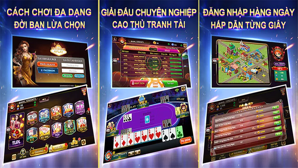 4Play - Phỏm Tá Lả Tú Lơ Khơ Screenshot2