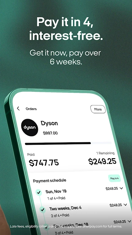 Afterpay: Shop Smarter Screenshot2