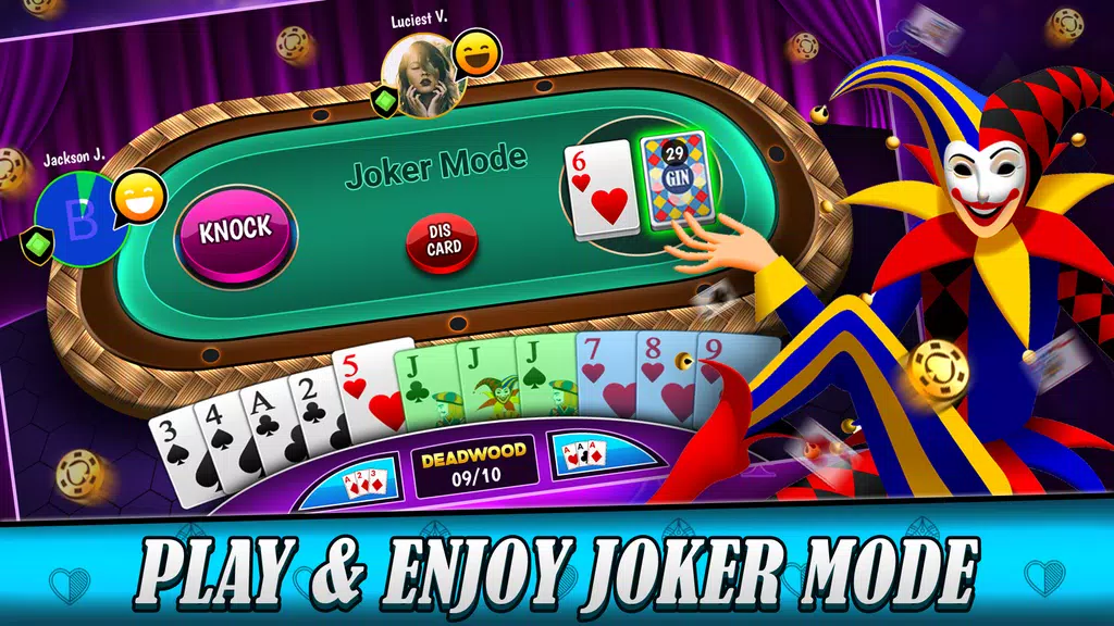 Gin Rummy Card Game: Gin Rummy Screenshot2