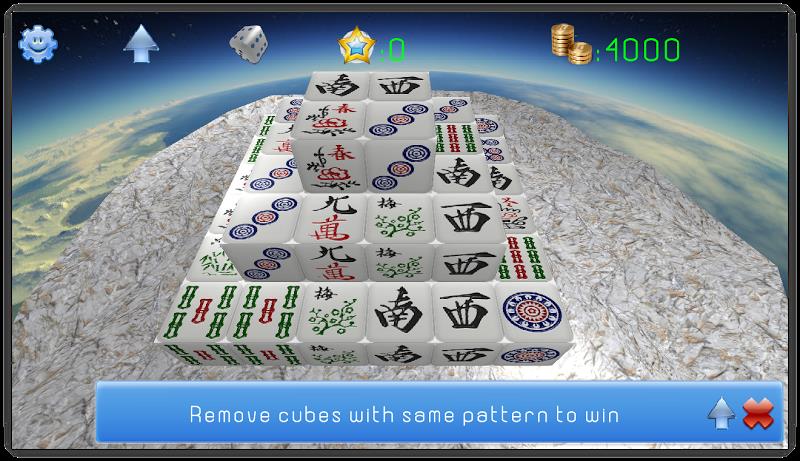 Mahjong 3D Cube Solitaire Screenshot3