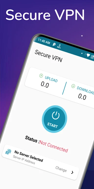 Secure VPN Proxy Screenshot1