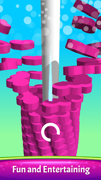 Stack Pop 3D -Helix Ball Blast Mod Screenshot1