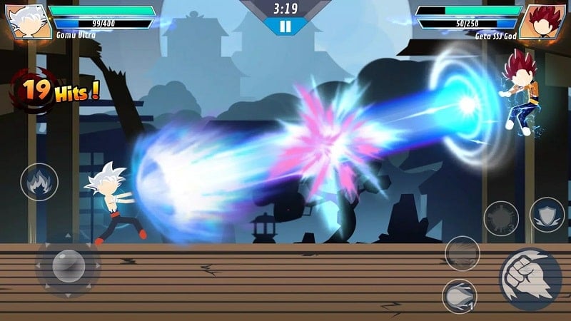 Stick Shadow Fighter Warriors Screenshot2