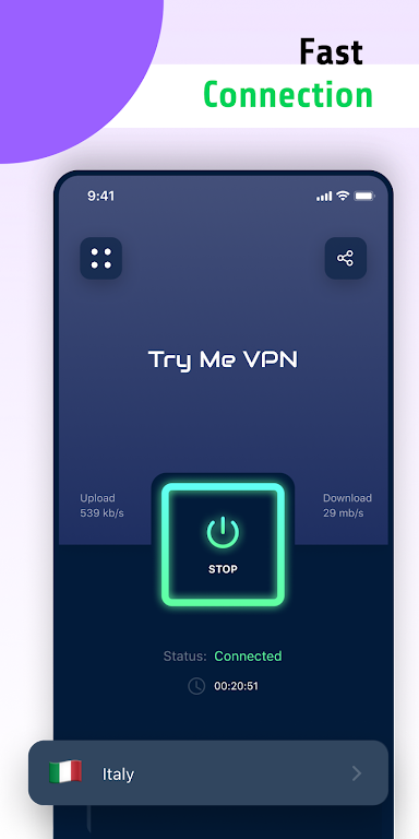 TrymeVPN Mod Screenshot4