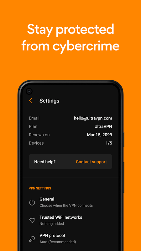 VPN Secure Proxy — UltraVPN™ Screenshot4