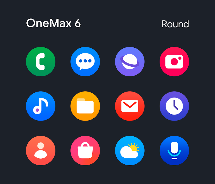 OneMax 6 – Icon Pack Mod Screenshot1