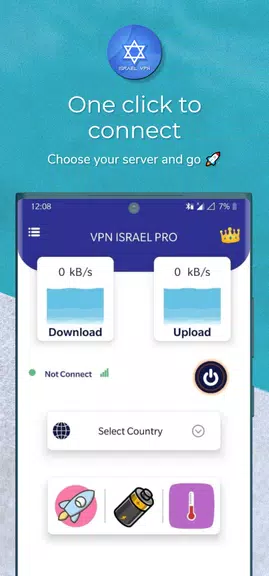 VPN Israel Pro - Secure Free f Screenshot3