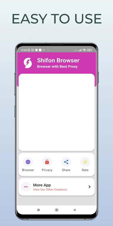 Shifon Browser Proxy VPN Screenshot1