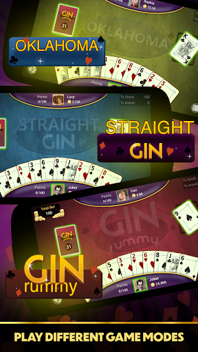 Gin Rummy - Offline Screenshot2