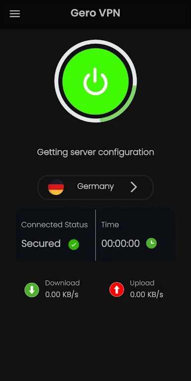 Gero VPN - Faster & Safer Screenshot1