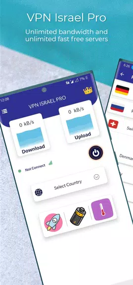 VPN Israel Pro - Secure Free f Screenshot1