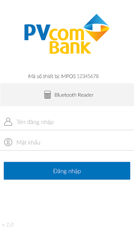 PVcomBank mPos Screenshot1