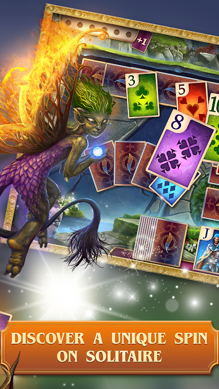 TriPeaks Solitaire Cards Queen Screenshot2