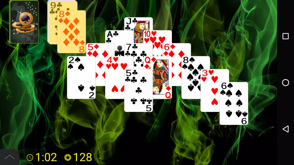 Pyramid Golf Solitaire Screenshot1