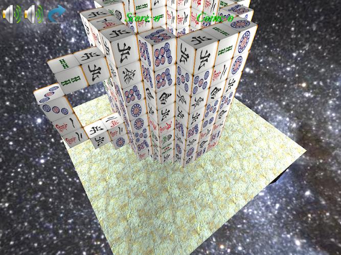 Mahjong 3D Cube Solitaire Screenshot2