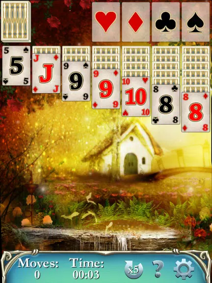 Hidden Solitaire: Happy Place Screenshot1