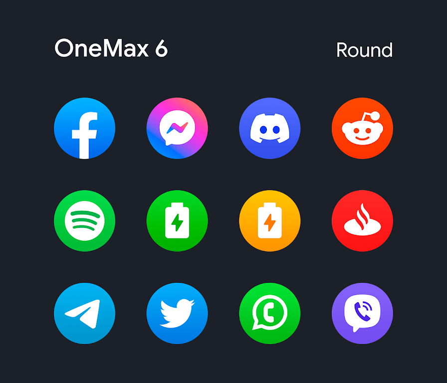 OneMax 6 – Icon Pack Mod Screenshot2