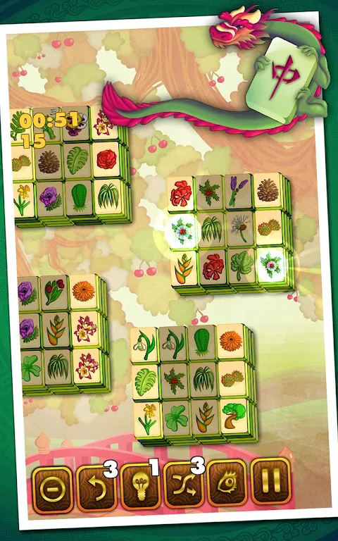 Mahjong Solitaire Deluxe Screenshot3