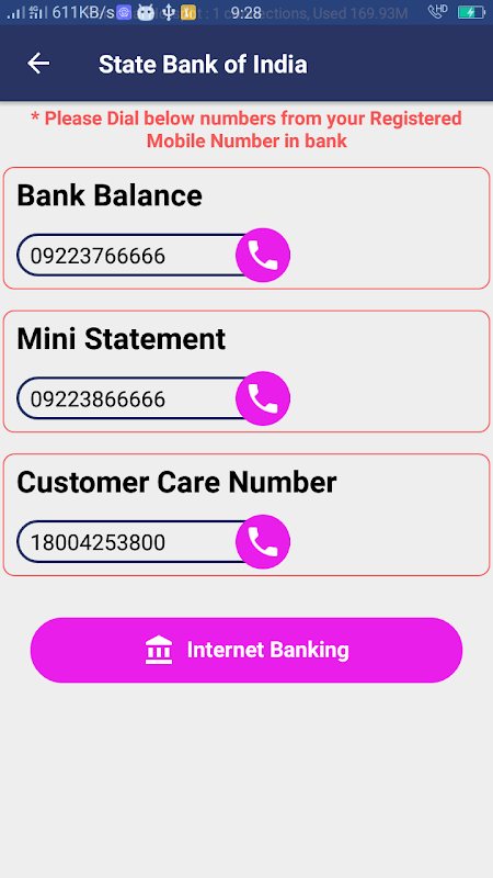 Bank Balance Inquiry - All Bank Balance Check Screenshot2