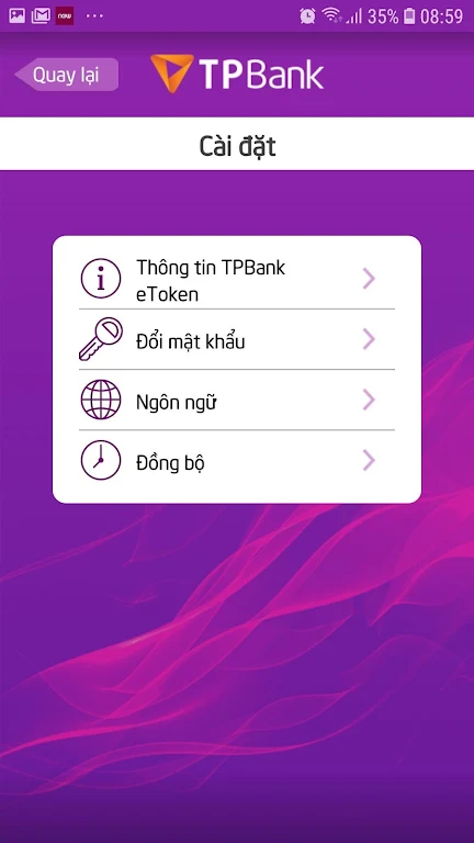 TPBank eToken Screenshot3